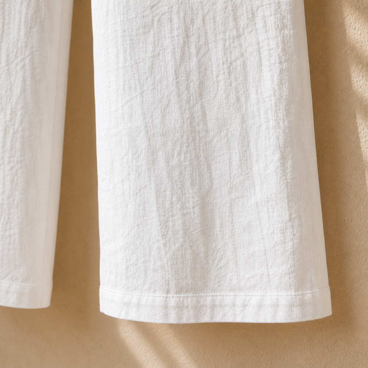 Cove & Linen High-Rise Drawstring Linen-Blend Pants view 12