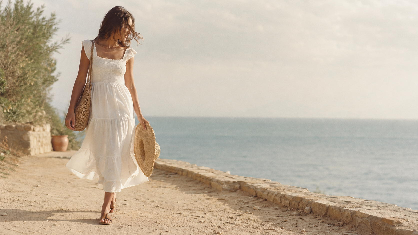 Made for warm afternoons by the water.